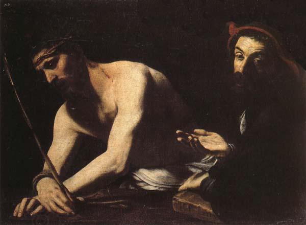 CARACCIOLO, Giovanni Battista Christ Before Caiaphas
